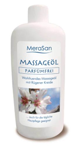 MeraSan Massageöl parfümfrei mit Rügener Kreide